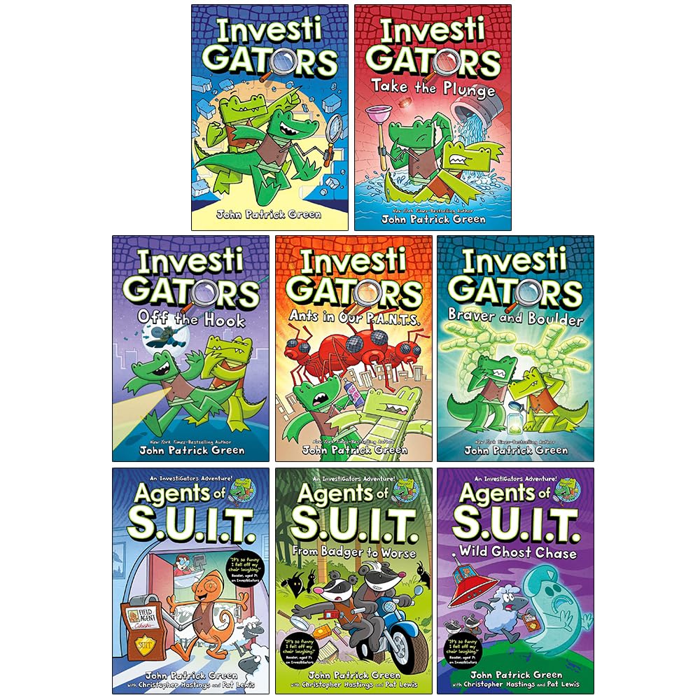 Investigators Series 8 Books Collection Set By John Patrick Green Inv investigators-series-8-books-collection-set-by-john-patrick-green-inv