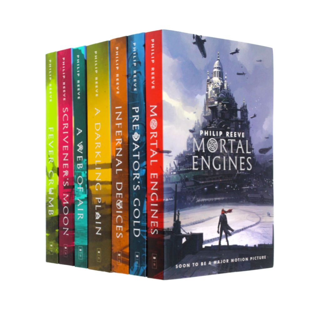 Mortal Engines Collection Philip Reeve 7 Books Set Pack Children Trilo mortal-engines-collection-philip-reeve-7-books-set-pack-children-trilo
