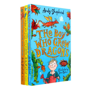 Boy Who Grew Dragons By Andy Shepherd 3 Books Collection Set Child Paperback - The Book Crib