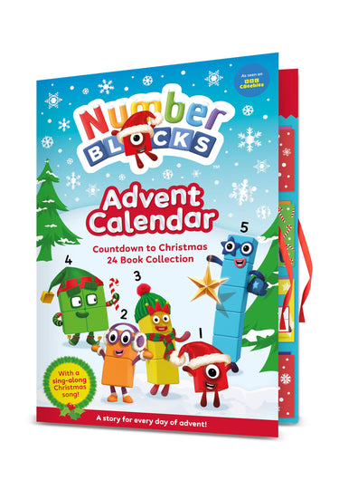 Numberblocks advent calendar with 24 story books