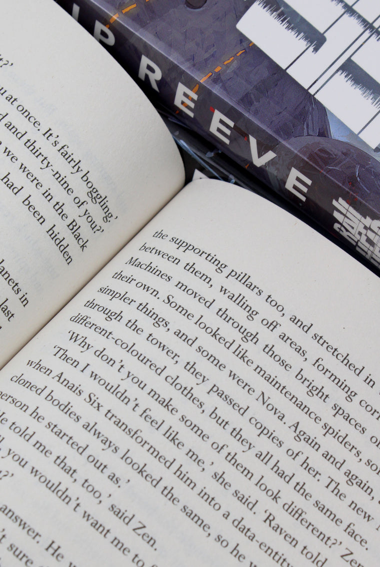 Photo of Railhead Trilogy Pages by Philip Reeve