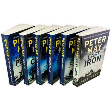 Peter May Enzo File Series Collection 6 Books Set Extraordinary People, Blowback