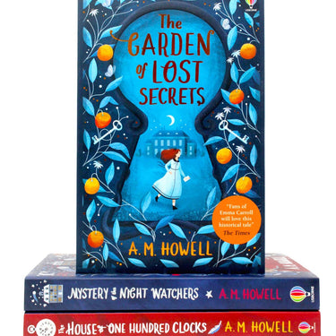 Photo of A.M. Howell 3 Books Set on a White Background