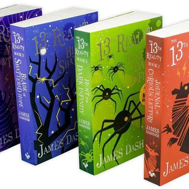 The 13th Reality Complete 4 Books Collection Box Set by James Dashner Fantasy Adventure Series for Children Young Readers Middle Grade Fiction Stories