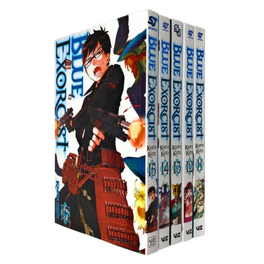 Blue Exorcist Volume 11-15 Collection 5 Books Set (Series 3) By Kazue Kato