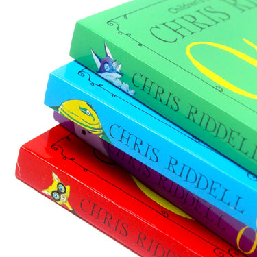 Chris Riddell Ottoline Collection 1-4 Book Set | Fun & Illustrated Adventure Series for Kids | Creative Fantasy Stories for Young Readers!