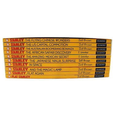 Flat Stanley Adventure Series Collection 10 Books Set Jeff Brown