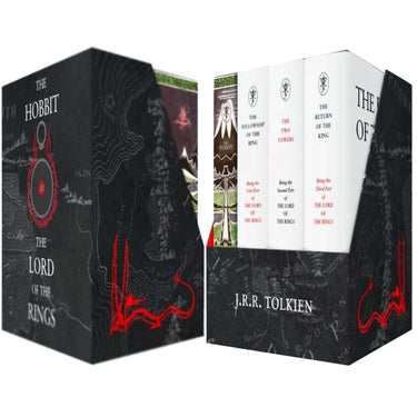 The Middle earth Treasury Collection 4 Books Box Set By J. R. R. Tolkien Hobbit