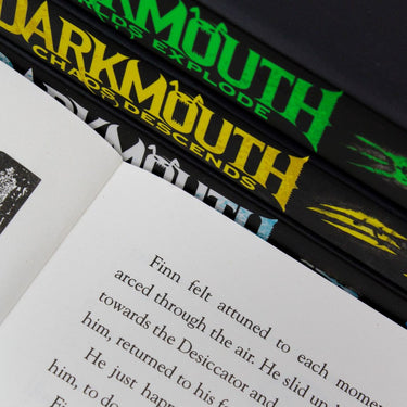 Darkmouth 4 Books Collection Shane Hegarty (Darkmouth, Worlds Explode, Chaos Descends, Hero Rising)