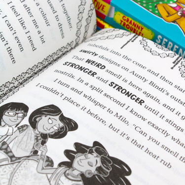 Photo of Anisha Accidental Detective 3 Books Collection Pages by Serena Patel 