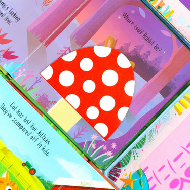 Hide and Seek Touch & Feel Lift the Flap 5 Books Collection Box Set (Forest, Sea, Farm Animals, Jungle & Dinosaurs)