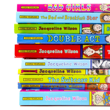 Jacqueline Wilson 10 Books Collection Set, Bed and Breakfast Star, BestFriends, Bad Girls, Double Act and More