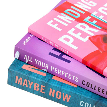 Colleen Hoover Collection 3 Book Set (Maybe Now, Finding Perfect, All  your Perfects)