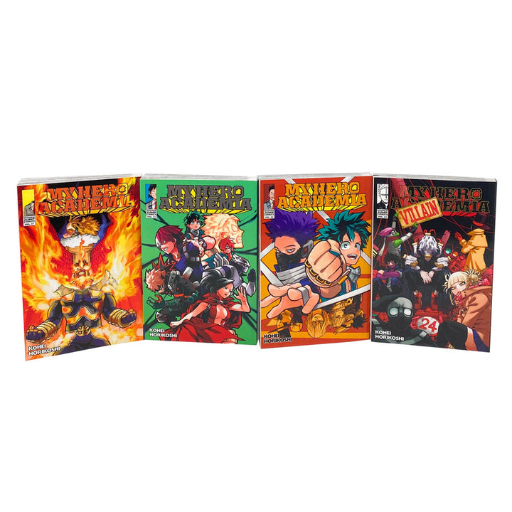 My Hero Academia Volume 21-24 collection 4 Books Set by Kohei Horikoshi Series 5