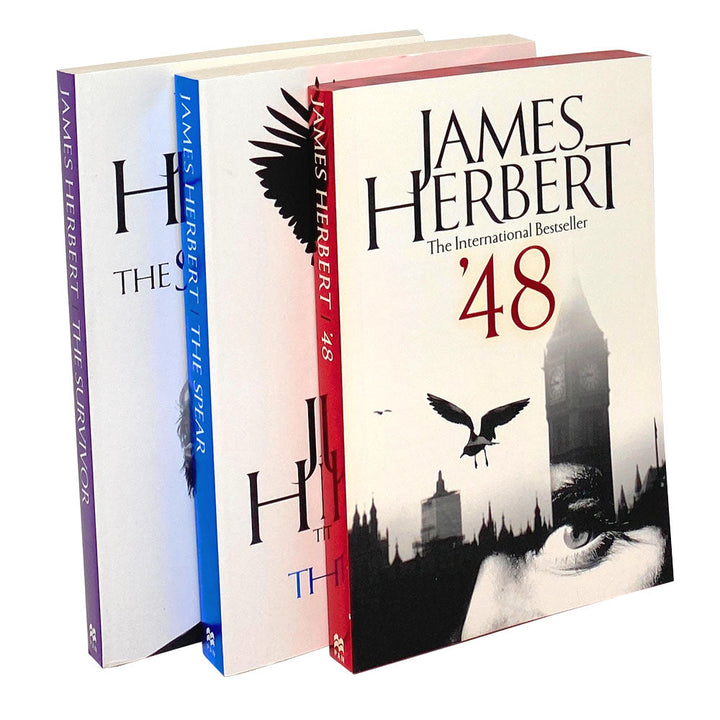 James Herbert 3 Books Set Collection Survivor, The Spear, '48