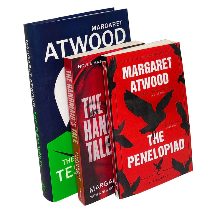 Margaret Atwood Collection 3 Books Set (The Handmaid's Tale, The Testaments [Hardcover], The Penelopiad)