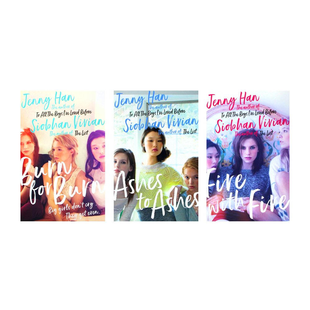 The Burn for Burn Trilogy 3 Books Collection Set by Jenny Han and Siobhan Vivian (Burn for Burn, Ashes to Ashes, Fire with Fire)