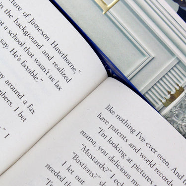 Photo of The Inheritance Games 2 Book Set Text by Jennifer Lynn Barnes on a White Background
