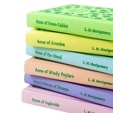 Photo of Anne of Green Gables Pastel Cloth Hardcover Collection by L.M. Montgomery on a White Background