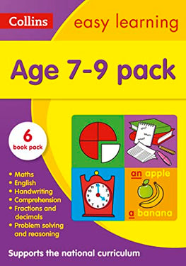 Collins Easy Learning Starter Set Ages 7–9 | KS2 Educational Books for Kids – Home Learning, Reading, Writing & Essential Skills for Primary Education