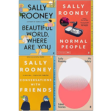 Sally Rooney Collection – 4 Book Set (Beautiful World, Normal People & More) | Contemporary Fiction, Modern Literature, Relationships, Bestsellers