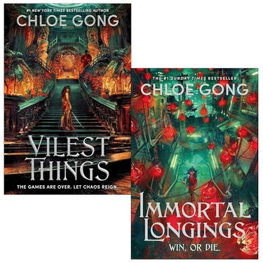 Flesh and False Gods Series 2 Books Collection Set By Chloe Gong (Vilest Things and Immortal Longings) | Paperback