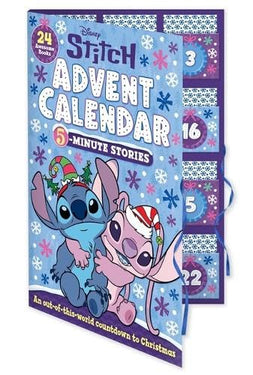 Disney Stitch: Advent Calendar 5-Minute Stories | Countdown to Christmas Filled with 24 Awesome Surprises