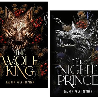 The Wolf King Series by Lauren Palphreyman 2 Books Collection Set (The Wolf King and The Night Prince)