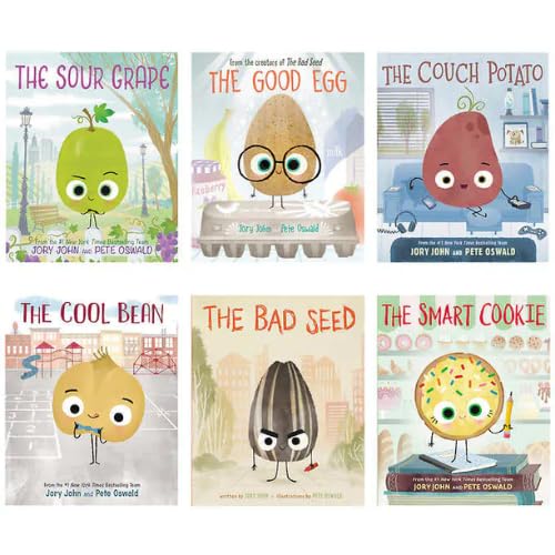 The Bad Seed: The Food Group Series By Jory John 6 Books Collection