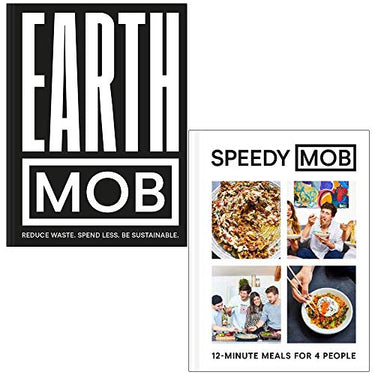 Photo of Earth Mob and Speedy Mob 2 Book Set by Ben Lebus on a White Background