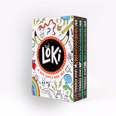 Loki: A Bad God’s Guide by Louie Stowell – 3-Book Collection Box Set | Funny Children's Fantasy Series with Mythology, Humor & Adventure (Ages 12+)