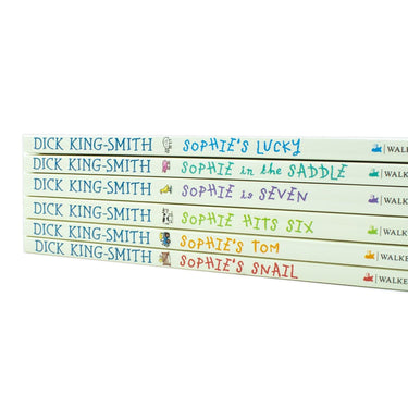 Dick King Smith Sophie Animal Stories 6 Books Set Collection Sophie's Snail
