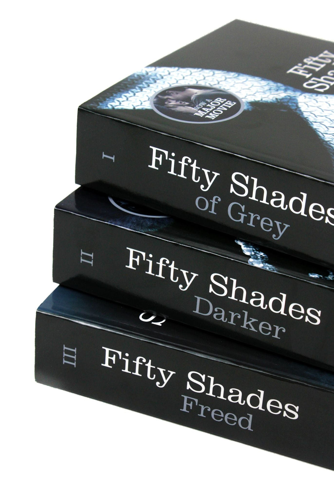 E L James Fifty Shades Movie Series 3 Books Collection Set (Fifty Shades of Grey, Fifty Shades Darker, Fifty Shades Freed)