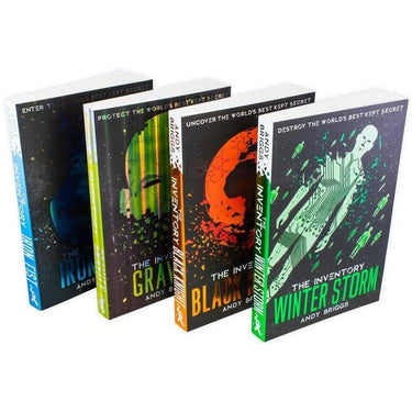 Andy Briggs 4 Books Collection The Inventory Series, Black Knight, Winter Storm