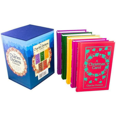 The Charles Dickens Deluxe Hardback Collection – 5 Book Box Set: A Christmas Carol & Classic 19th Century British Literature, Holiday Fiction & Novels