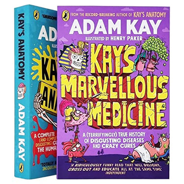 Adam Kay 2 Books Collection Set (Kay's Anatomy, Kay's Marvellous Medicine)