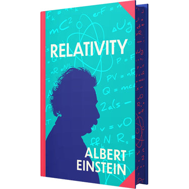 Relativity Book by Albert Einstein | Sprayed Edge Deluxe Hardcover Edition – The Groundbreaking Theory That Changed Our Understanding of the Universe
