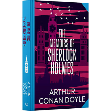 The Memoirs of Sherlock Holmes Book by Arthur Conan Doyle | Sprayed Edge Deluxe Hardcover Edition – The Master Detective Returns in Twelve Brilliant Cases