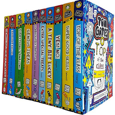 Tom Gates Series 1 & 2: 10 Books Collection Set By Liz Pichon
