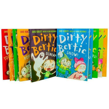 Dirty Bertie Collection 10 Books Set Pack (Series 2) By David Robert