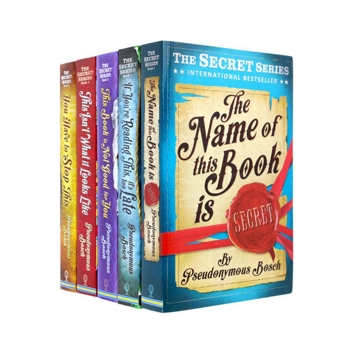 The Usborne Secret Series by Pseudonymous Bosch 5 books set collection