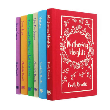 The Brontë Deluxe Collection 6 Book Box Set – Classic Fiction Hardback Pack Featuring Agnes Grey & More – Literary Gift Set, Timeless Novels