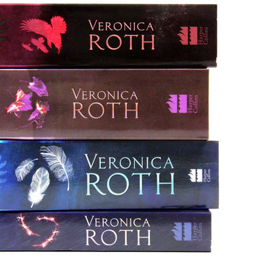 Divergent Series 4-Book Box Set by Veronica Roth |Includes Divergent, Insurgent, Allegiant & Four |YA Dystopian Fiction, Action, Adventure.