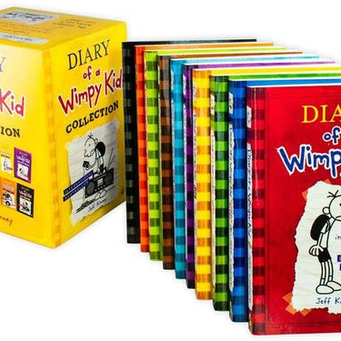 Diary of a Wimpy Kid 10 Books Box Set By Jeff Kinney Pack