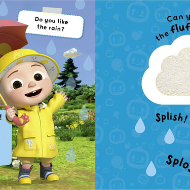 CoComelon: Touch and Feel book: Brand New illustrated interactive touch and feel board book, perfect for young CoComelon fans! (Board-book)