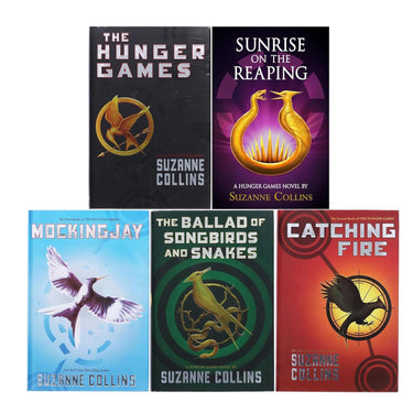 The Hunger Games Series by Suzanne Collins 5 Books Collection Set (Hardcover)