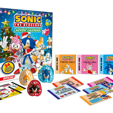 Sonic The Hedgehog Advent Calendar: NEW for 2025, a festive collection of books, activities, crafts and surprises! The perfect gift for kids who are fans of the movies, TV shows and games!