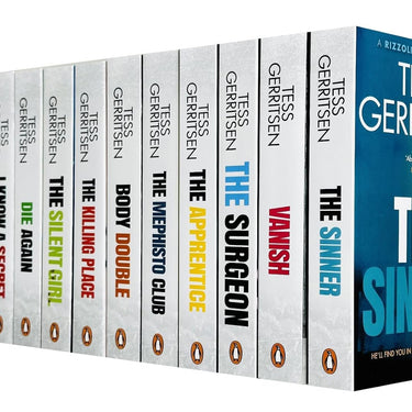 Tess Gerritsen Rizzoli & Isles Thriller Book Set – 12 Books Collection, The Apprentice & More | Best Crime Mystery Series for Suspense Lovers