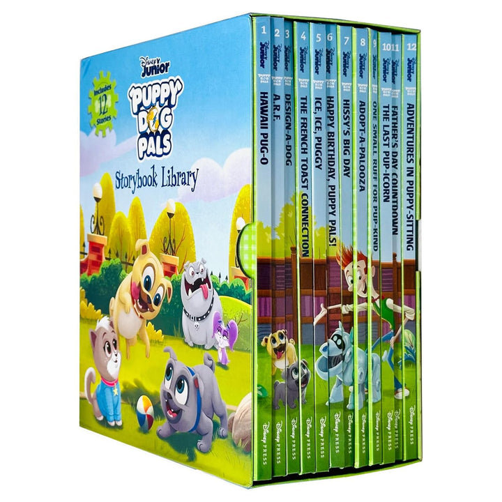 Explore the Adventure with Puppy Dog Pals Storybook Collection: A Hardback Edition of 12 Books for Kids Aged 5+ Years