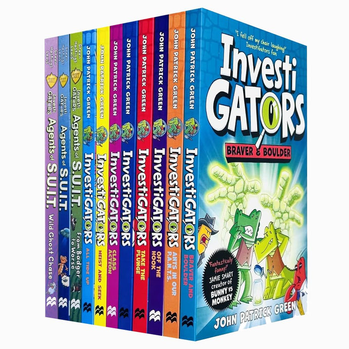 Investigators Series by John Patrick Green Collection 11 Books Set(Inv ...